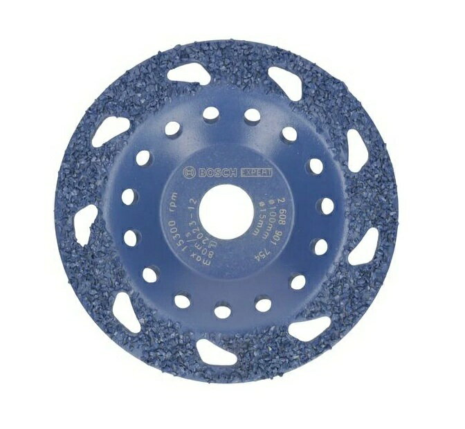 ボッシュ 超硬カップホイール 中目 2608901754 外径100mmφ 取付穴径15mmφ EXPERT BOSCH