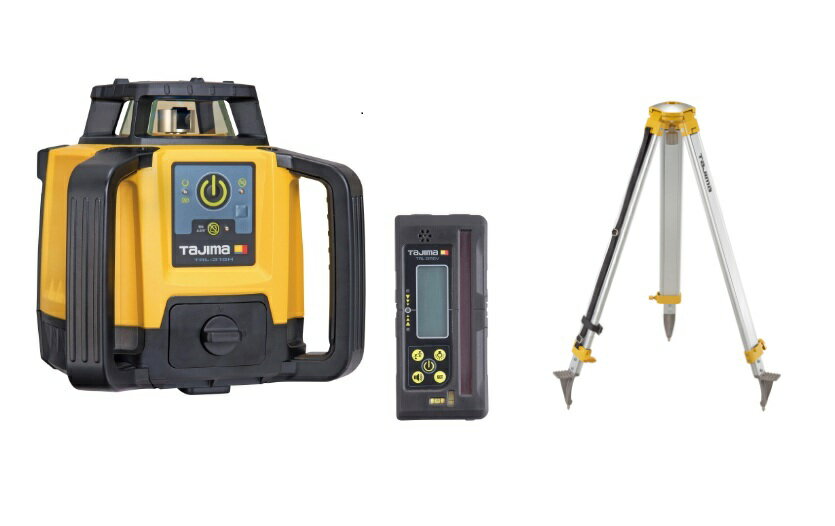 Rakuten - タジマ TRL-315HD (デジタル受光器TRL-DRCV・受光器ホルダーTRL-HLD・三脚付き) セット ローテーティングレーザー TJMデザイン
