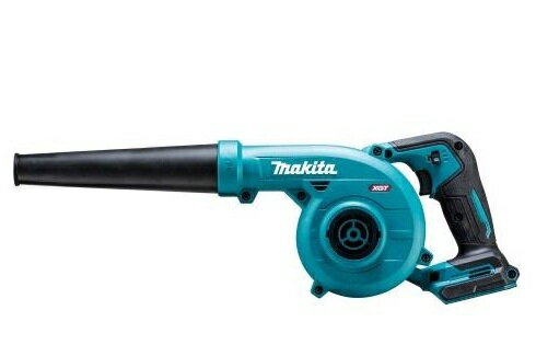 マキタ UB002GZ (本体のみ) (バッテリ・充電器別売) 40Vmax 充電式ブロワ makita 風量(m3/min)[m3/分] ：0～3.6 風速(ノズル付)(m/s) 最大：99 平均：81 ■集じん 真空度(kPa)[mm水柱]：0～5.4[0～550] 容量(L)：2 ■1充電連続使用時間(目安) 強：約20分 中：約1時間 弱：約2時間 ※1充電連続使用時間(目安)の補足 ※BL4025装着時。 ■本機寸法(mm) 長さ：515 幅：156 高さ：227 ■質量(kg)：2.0 ※BL4025、ノズル装着時。 標準付属品 ダストバッグ・ノズル