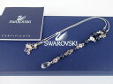 【中古】正規品 Swarovski スワロフスキー クリスタル Y字型ネックレス レディースアクセサリー 外箱付き【送料無料】