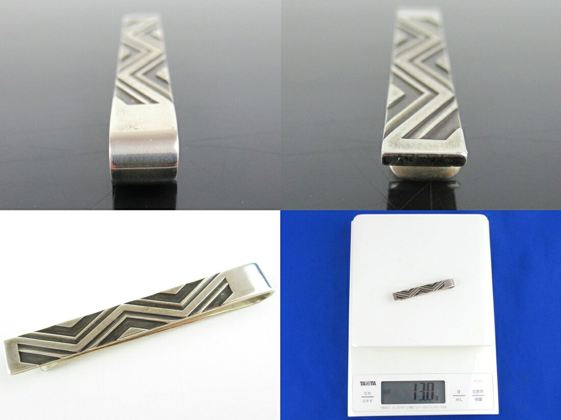 株式会社e-バリューの【中古】正規品 GEORG JENSEN ジョージ・ジェンセン ネクタイピン タイピン #77 シルバー925 デンマーク製【送料無料】｜アングル3
