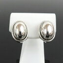 【中古】正規品 GEORG JENSEN ジョージ・ジェンセン イヤリング #86B スクリュー式 シルバー925 銀 デンマーク製【送料無料】