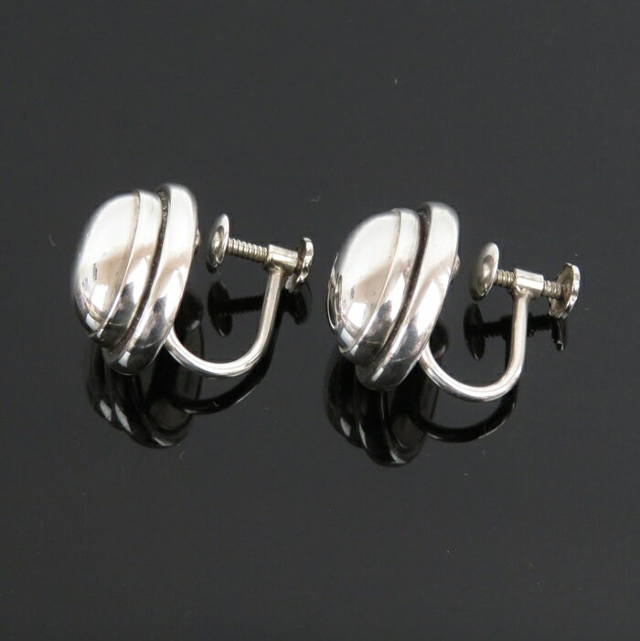 【中古】正規品 GEORG JENSEN ジョージ・ジェンセン イヤリング ＃86B スクリュー式 シルバー925 銀 デンマーク製【送料無料】 2