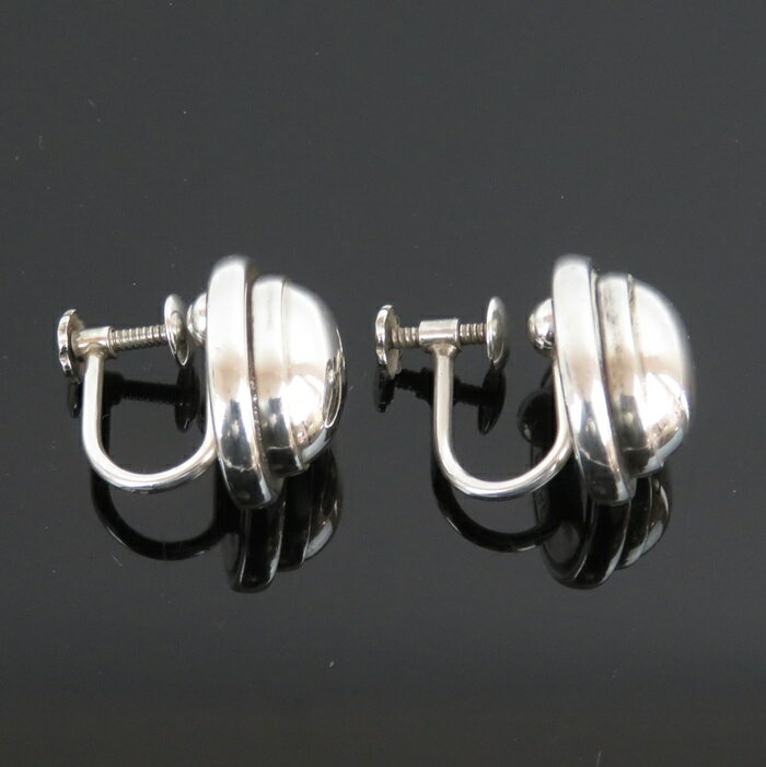 【中古】正規品 GEORG JENSEN ジョージ・ジェンセン イヤリング ＃86B スクリュー式 シルバー925 銀 デンマーク製【送料無料】 3