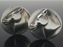 【中古】正規品 GEORG JENSEN ジョージ・ジェンセン カフスボタン カフスリンクス #63 シルバー925 銀製 デンマーク製 馬 ホース メンズアク...