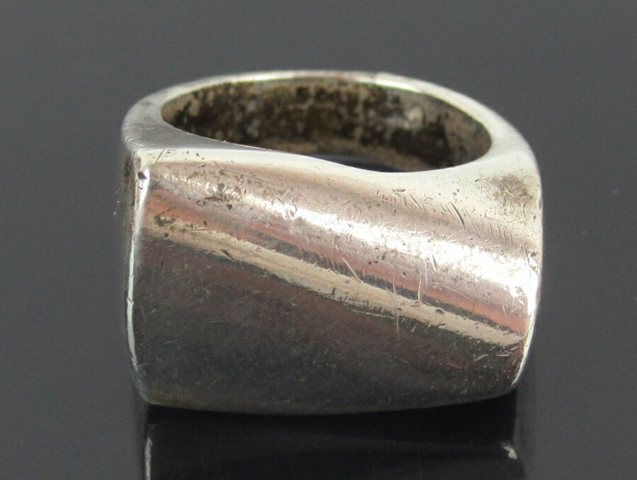 【中古】正規品 GEORG JENSEN ジョージ・ジェンセン リング 指輪 #141 シルバー925 銀 デンマーク製 ワイド 7号【送料無料】