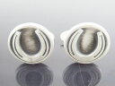 【中古】正規品 GEORG JENSEN ジョージ・ジェンセン カフリンクス カフスボタン #123 シルバー925 ラウンド 馬蹄 蹄鉄 ホースシュー デンマ...
