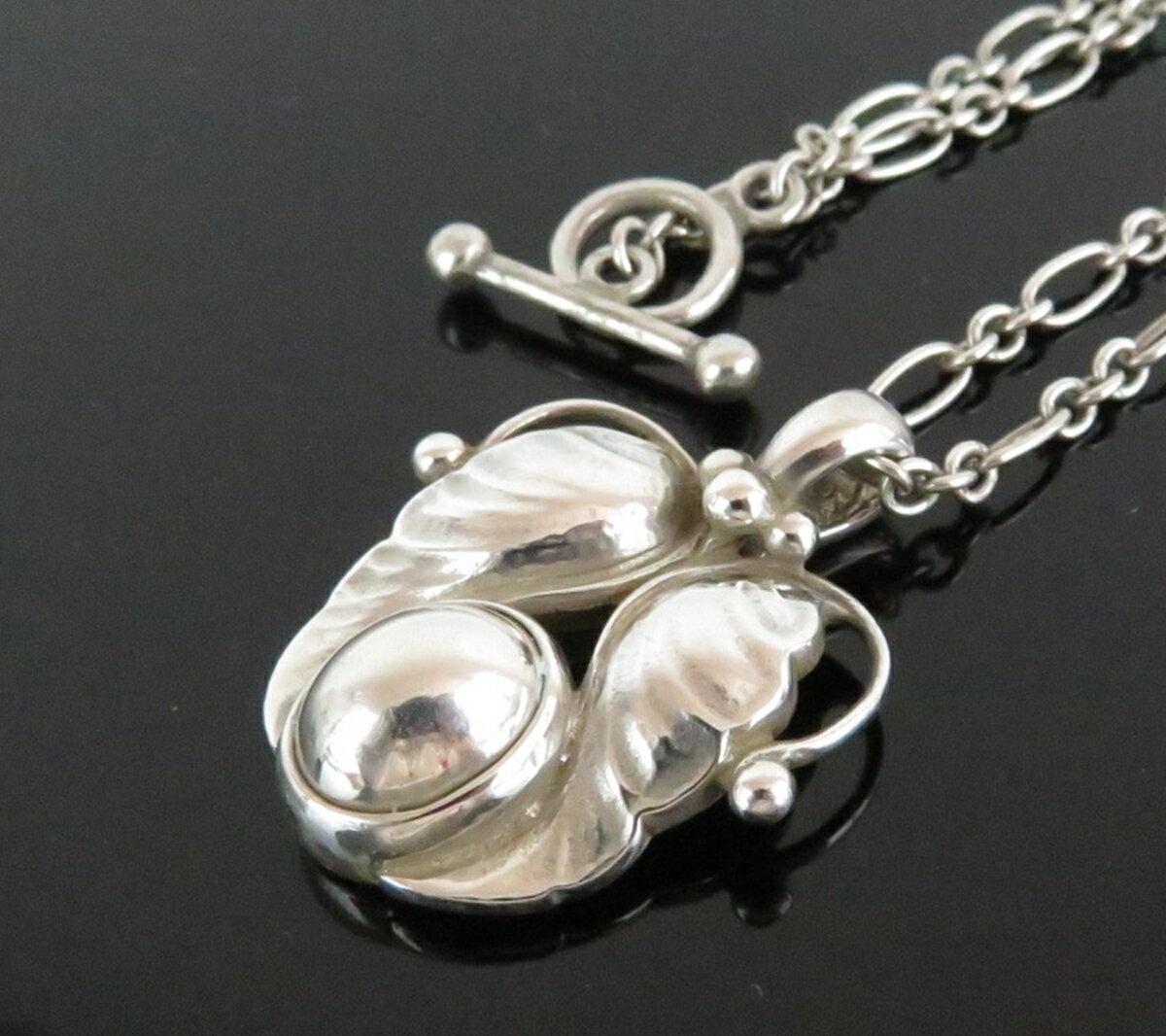 【中古】正規品 GEORG JENSEN ジョージ・ジェンセン ペンダントネックレス ヘリテージ #1994 シルバー925 銀 デンマーク製【送料無料】