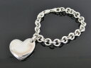 【中古】正規品 FURLA フルラ ハートチャーム ブレスレット シルバー925 スターリングシルバー シルバーアクセサリー ブランドアクセサリー【送料無料】