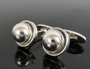 【中古】正規品 GEORG JENSEN ジョージ・ジェンセン カフスボタン カフリンクス CTV シルバー925 デンマーク製 メンズアクセサリー【送料無料】