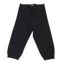 【中古】正規品 CHANEL シャネル ニットパンツ イージーパンツ 7分丈 ウール ブラック サイズ40 ライオンプレート フランス製【送料無料】