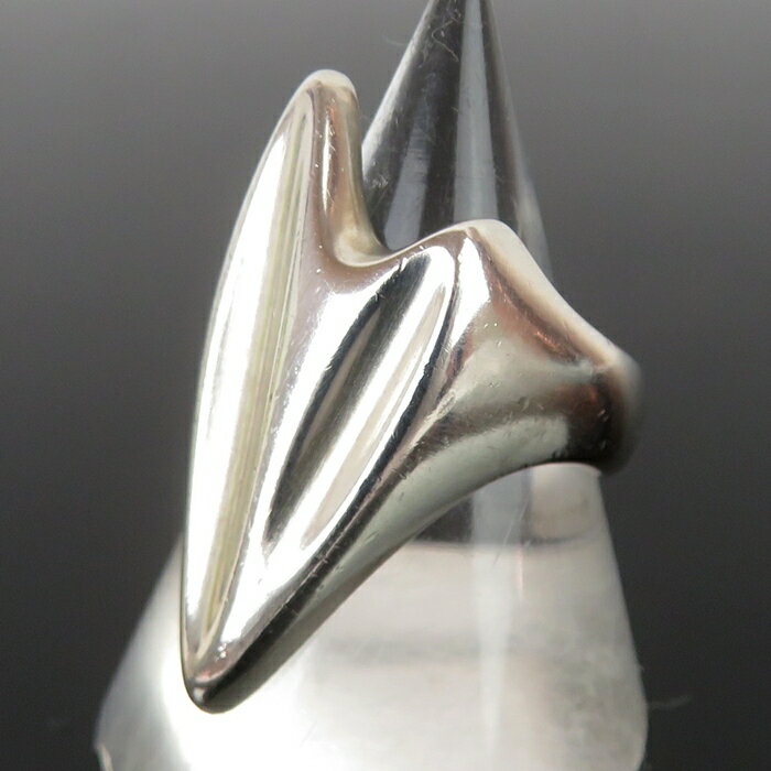 【中古】正規品 GEORG JENSEN ジョージ・ジェンセン リング 指輪 #127 シルバー925 10.5号 デンマーク 8.9g【送料無料】
