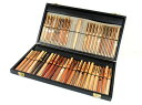 【中古】WOODEN PEN 木製 万年筆13本 シャーペン10本 ボールペン21本 計44本セット 筆記具 筆記用具 高級ステーショナリー ドイツ製 保存ケー...
