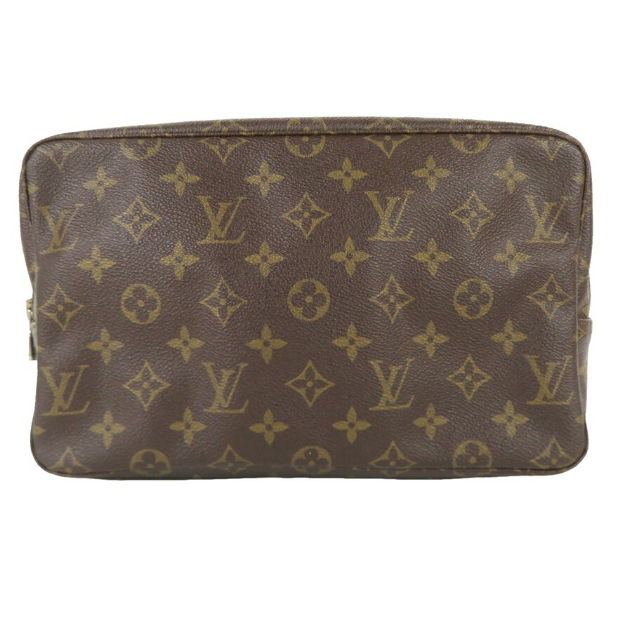 【中古】正規品 LOUIS VUITTON ルイヴィトン トゥルーストワレット28 モノグラム セカンドバッグ クラッチバッグ フランス製 【送料無料】