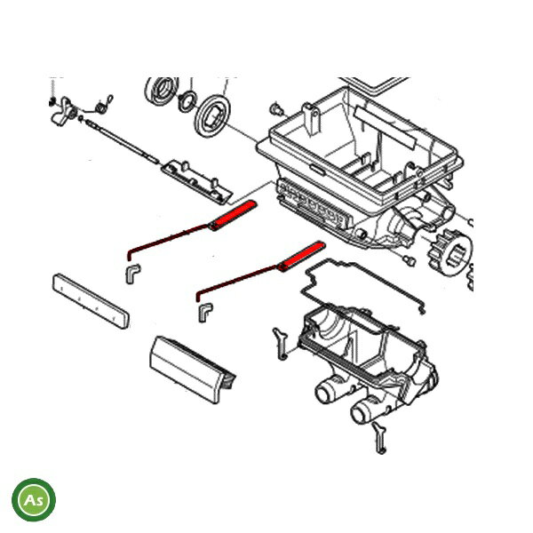 クボタ純正 田植機用 シャッタ(チョウセツ,12.5) PL501-91440
