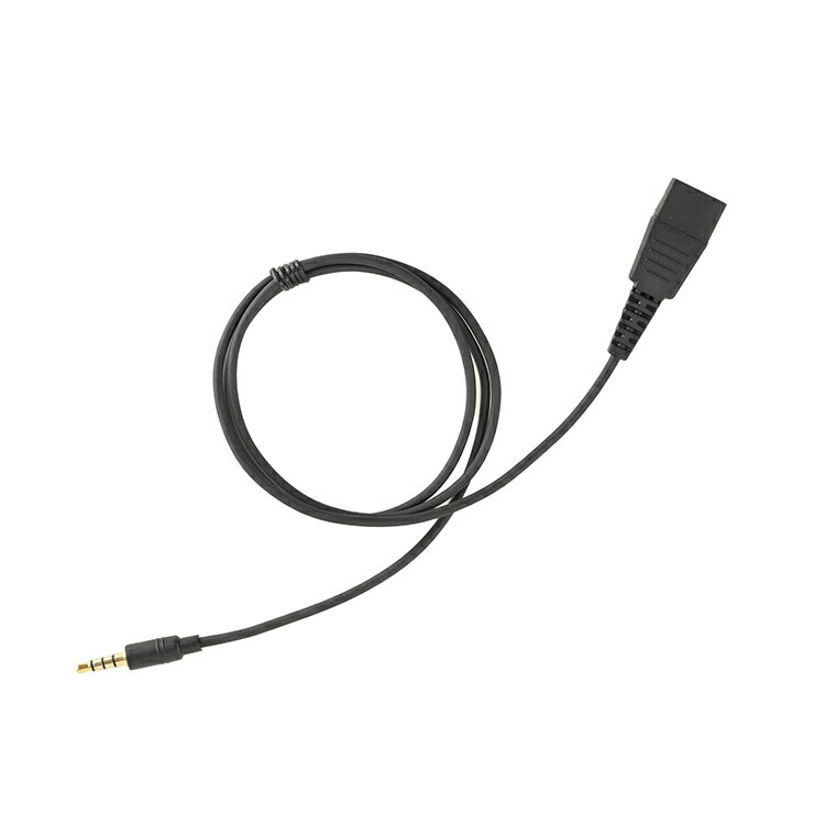 iPhone iPad用(3.5mm)コード 業務用ヘッドセットスマートフォン接続ケーブル 一部ノートPC接続ケーブル C35S-GN (8800-00-103, 8800-00-87 互換品) Genetive Jabra