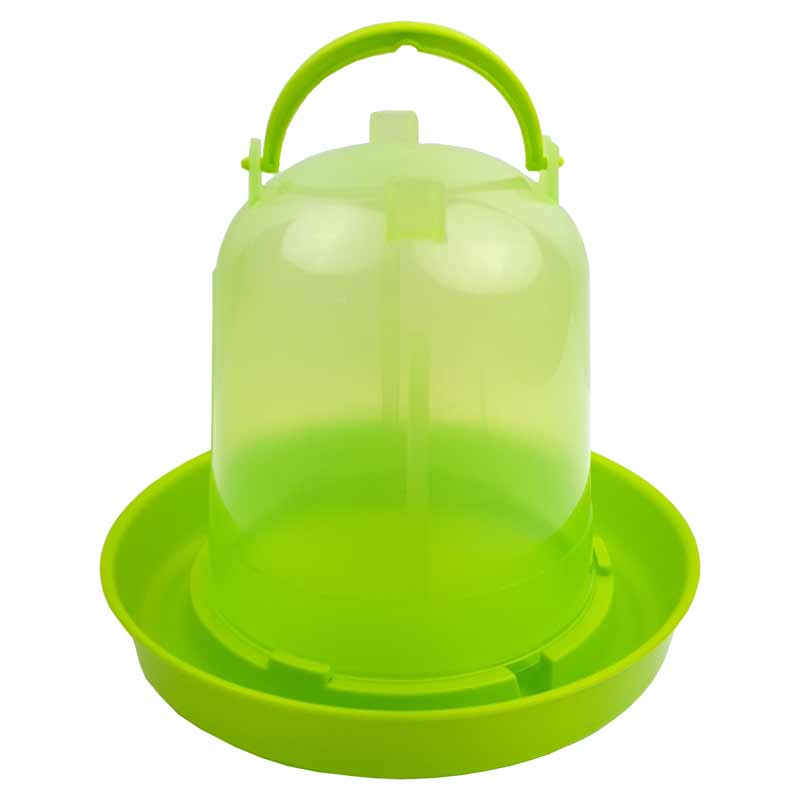 【ヒヨコ・ウズラサイズ】自動給水器　容量1.5L(緑スケルトン)【ニワトリ　キジ類用】 2