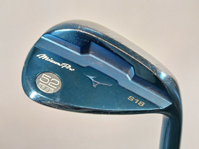 入間■【中古】 ミズノ Mizuno Pro S18 Blue 52-09 DG120 WEDGE 52[7222](4)