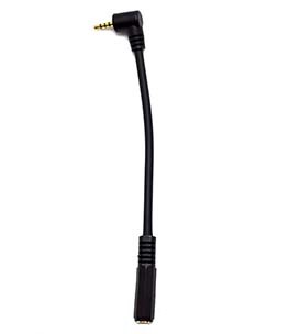 COMON(カモン)　2.5mmステレオ4極L字変換ケーブル [425-015L]