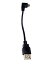 COMON()USB2.0 AױLѴ֥AMicroB 0.15m(OTG) [AMB-R015]
