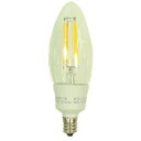 東京メタル工業 LED電球 シャンデリア球 密閉器具対応 40W形相当 LDC4LCD40E12TM