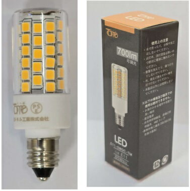 樂天商城 - 東京メタル工業　LEDランプ　調光対応　 口金E11　電球色　E11-5WDC-TM