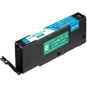エコリカECI-C381XLCリサイクルインクカートリッジ純正型番BCI-381XLC エコリカECI-C381XLCリサイクルインクカートリッジ純正型番BCI-381XLC