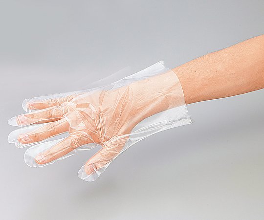 樂天商城 - ASONEプロシェア ポリエチレン手袋 エンボス無 L