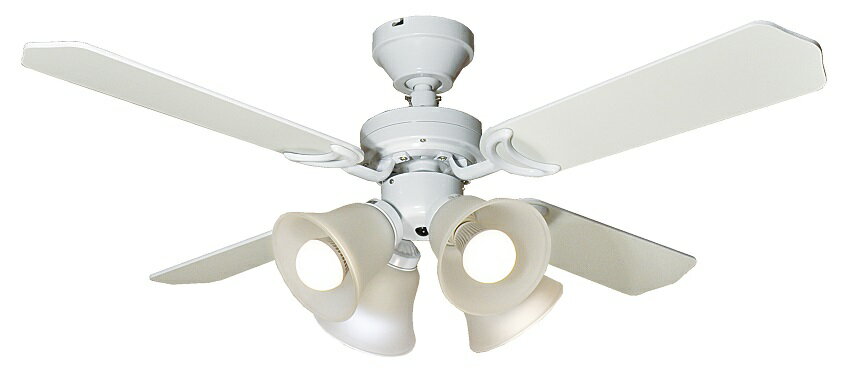 東京メタル工業 シーリングファン リモコン付　電球付TDC42001WHRCLD