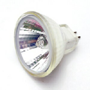 ■定格電圧：12V ■消費電力：20W ■ビームの開き：30° ■最大光度：800cd ■全光速：300lm ■定格寿命：4000h ■色温度：3000K ■全長：：48mm ■ミラー外径：35mm ■口金：GZ4 ■出荷予定日について■ 表示の出荷予定は目安となります。商品はメーカーお取り寄せとなるため、お急ぎの方は、お問い合わせください。●ミラー径35mmと非常にコンパクトなフォルム。 ●縦フィラメントと、集光効率の高い新型ミラー採用により、配光、照度共に性能アップしました。 ●従来型φ35・35Wと同等の明るさをφ35・28Wで実現、約20%の省エネに貢献します。 ●定格寿命も1000時間アップしました。 ●前面ガラス、ダイクロイックミラー（USHIO独自のスーパーラインカットミラー採用で優れた光制御）付で、熱線をミラー後方へ80%以上逃がし、熱に弱い商品も安心して照明できます。 ▼用途　商業施設スポット照明、全体照明●メーカーお取り寄せ商品の為、納品にお時間を頂く場合がございます。