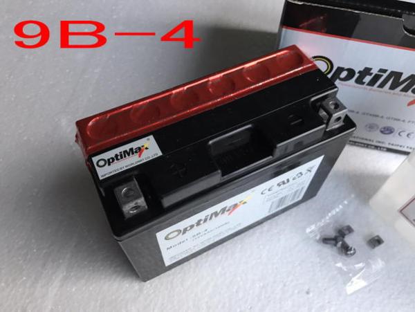 バイクバッテリー　OPTIMAX　【9B-4】