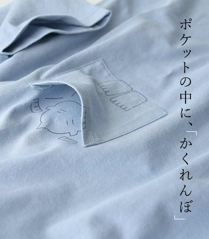 【メール便送料無料】 かくれんぼビリケンTシャ...の紹介画像2