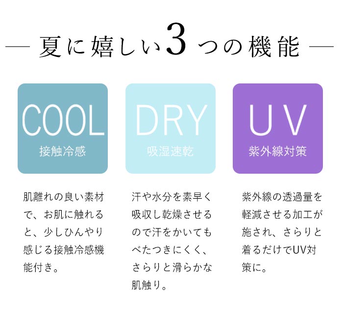 UVケア カーディガン 接触冷感 ひんやり ワイド ゆったり 大きいサイズ クルーネック／ カジュアル 薄手 羽織り 涼（3枚目）