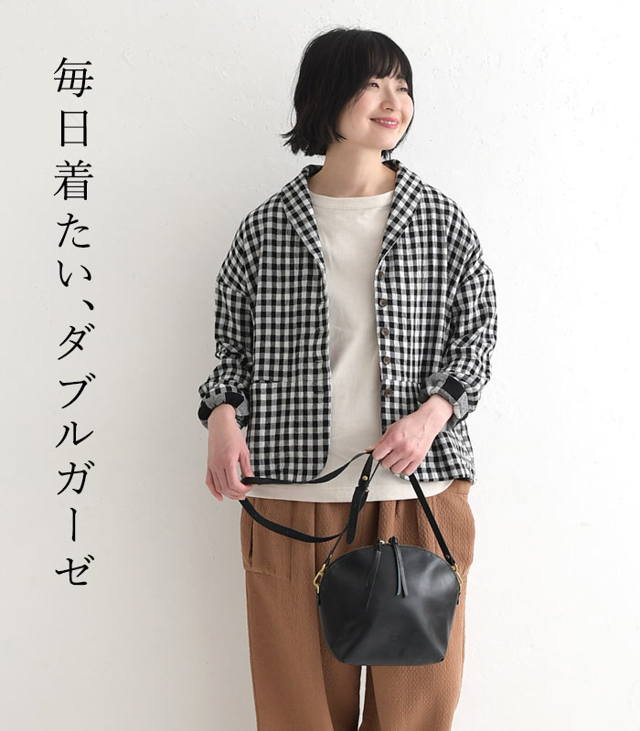 ジャケット レディース カジュアル ライトアウター 羽織り 大きいサイズ 綿／着後レビューでクーポン☆ カジュアル ナチ（3枚目）