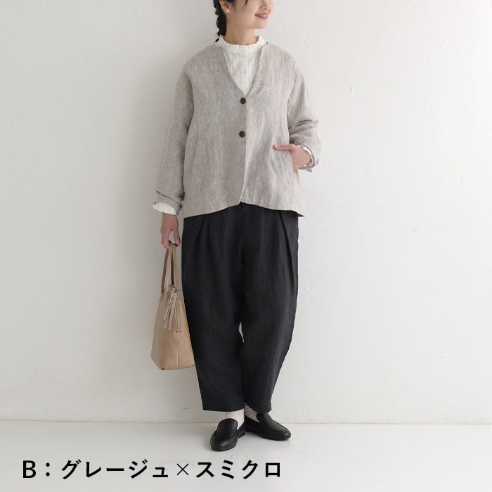 楽天市場】麻（カラーグレー）（スーツ・セットアップ｜レディース 