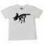 オリジナル子供Tシャツ 白 恐竜 ズニケラトプス 100 110 120 130 140 150cm 2,280円