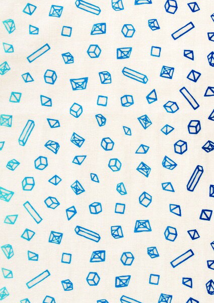 手ぬぐい 日本製 綿100％ 梨園染 注染 塩の結晶 約37×98cm【メール便（ポスト投函便）対応商品】季節/..