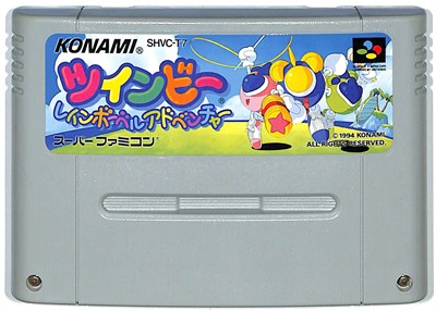 SFC ツインビー レインボーベル アドベンチャー（ソフトのみ）【中古】スーパーファミコン スーファミ