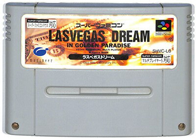 SFC ラスベガスドリーム (ソフトのみ)【中古】 スーパーファミコン スーファミ SFC ラスベガスドリーム (ソフトのみ)【中古】 スーパーファミコン スーファミ