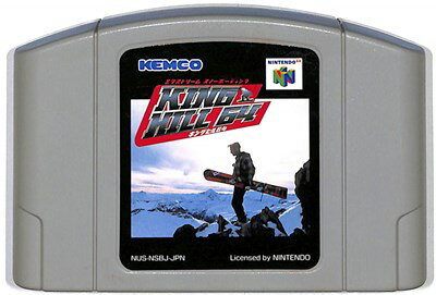 N64 KING HILL64 キングヒル64 エクストリームスノーボーディング（ソフトのみ）【中古】ニンテンドウ　ニンテンドー　任天堂 64 ソフト