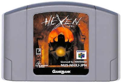 N64 ヘクセン HEXEN （ソフトのみ） 【中古】ニンテンドウ　ニンテンドー　任天堂 64 ソフト