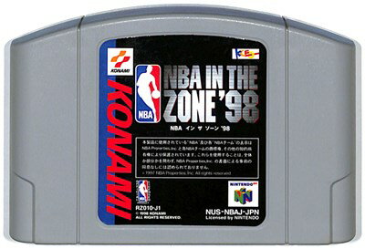 N64 NBA イン ザ ゾーン’98（ソフトのみ） 【中古】ニンテンドウ　ニンテンドー　任天堂 64 ソフト