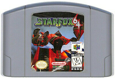 N64 STARFOX 64 スターフォックス64 北米版（ソフトのみ） 【中古】日本版本体動作不可 ニンテンドウ ニンテンドー 任天堂 64 ソフト