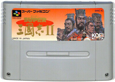 SFC スーパー三國志2（スーパー三国志2） セーブ可（ソフトのみ） 【中古】スーパーファミコン スーファミ