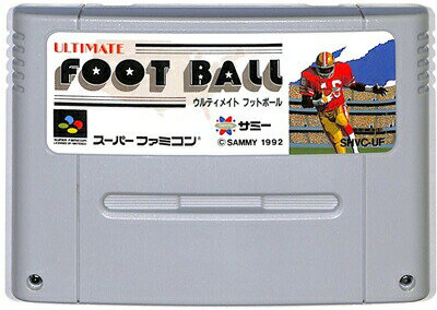 SFC ウルティメイト フットボール (ソフトのみ)【中古】 スーパーファミコン スーファミ SFC ウルティメイト フットボール (ソフトのみ)【中古】 スーパーファミコン スーファミ