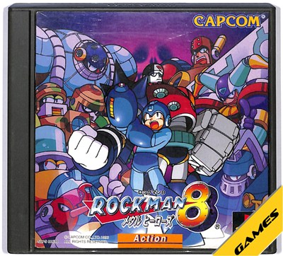 【PS】ロックマン8 メタルヒーローズ【中古】 プレイステーション プレステ