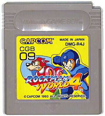 GB ロックマンワールド4 やや色ヤケ多い（ソフトのみ）【中古】 ゲームボーイ