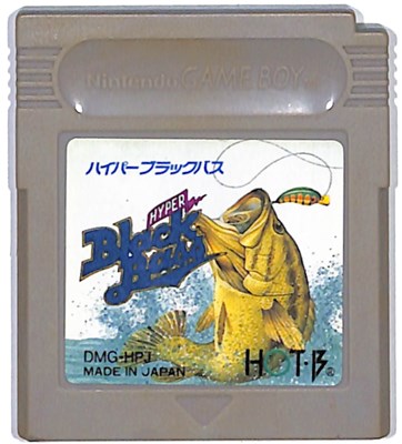 GB ハイパーブラックバス （ソフトのみ）少々色ヤケあり 【中古】ゲームボーイ