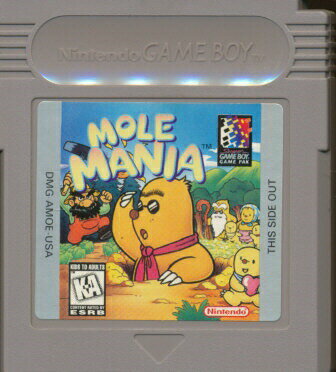 GB MOLE　MANIA モールマニア 海外版（ソフトのみ） 【中古】ゲームボーイ