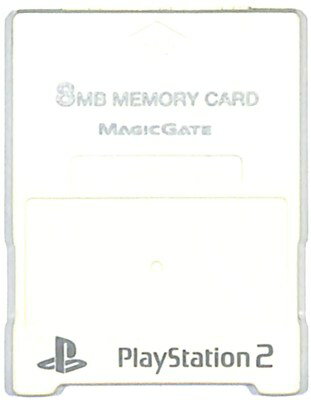 PS2 メモリーカード【8MB】 MAJICGATE製 やや色ヤケ有(ホワイト) 初期化済【中古】プレイステーション2 プレステ2 PS2 メモリーカード【8MB】 MAJICGATE製 やや色ヤケ有(ホワイト) 初期化済【中古】プレイステーション2 プレステ2